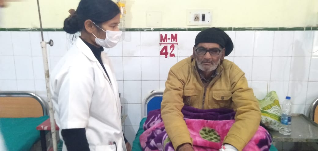 Nursing practice on a hospital ward