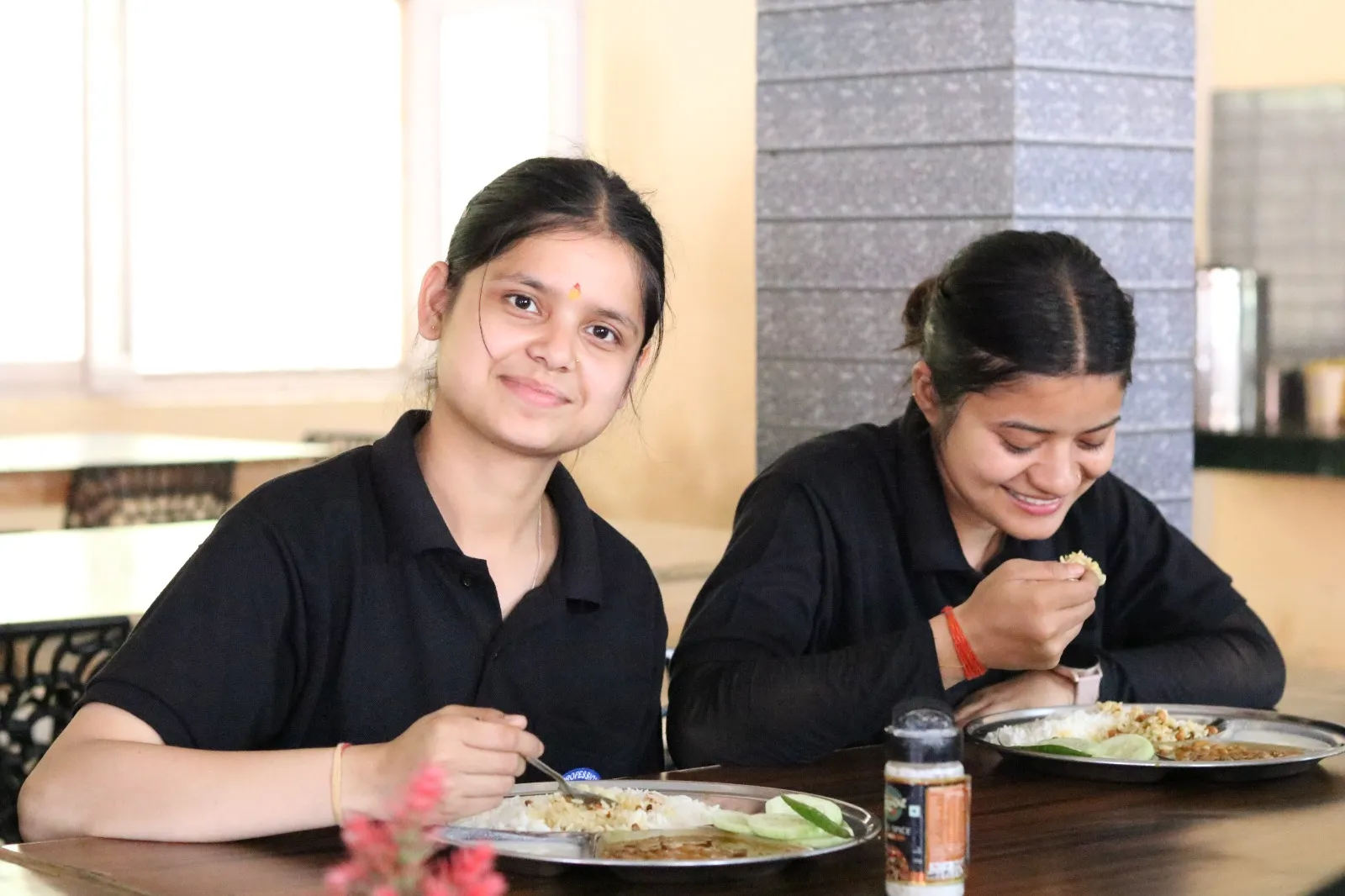 Students at the mess, PGI Pithoragarh