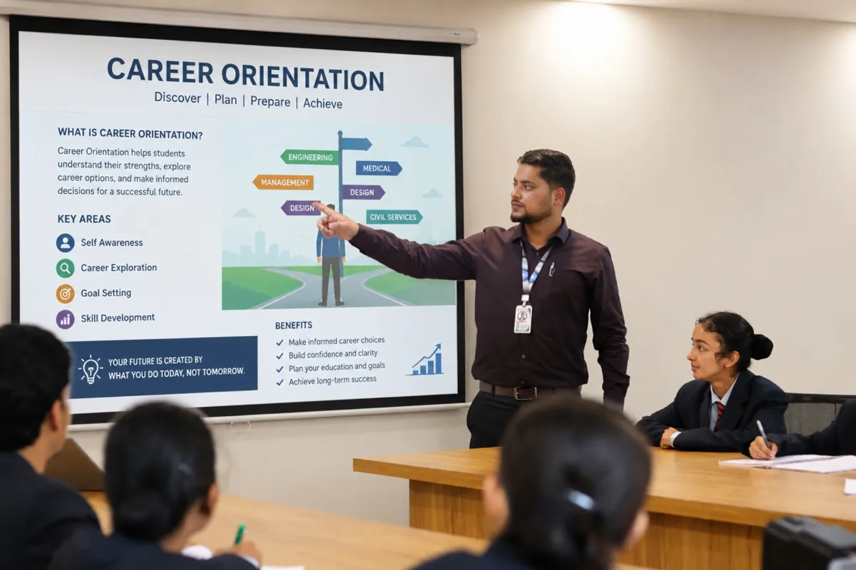 Career orientation session